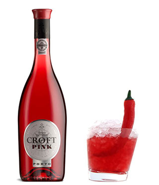 Croft Pink+Cocktail Chilli Pink 350