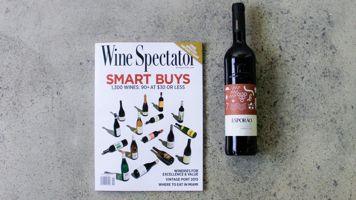 Smart buy para o Esporão Colheita na Wine Spectator