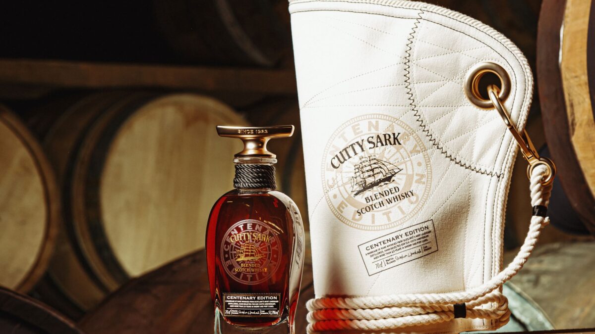 O Cutty Sark Blended Scotch Whisky assinalou o 100º aniversário