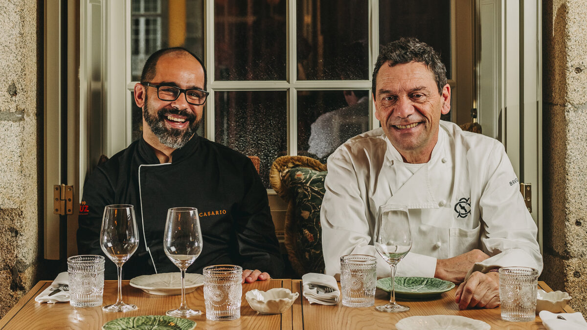 Casario junta três chefs na cozinha