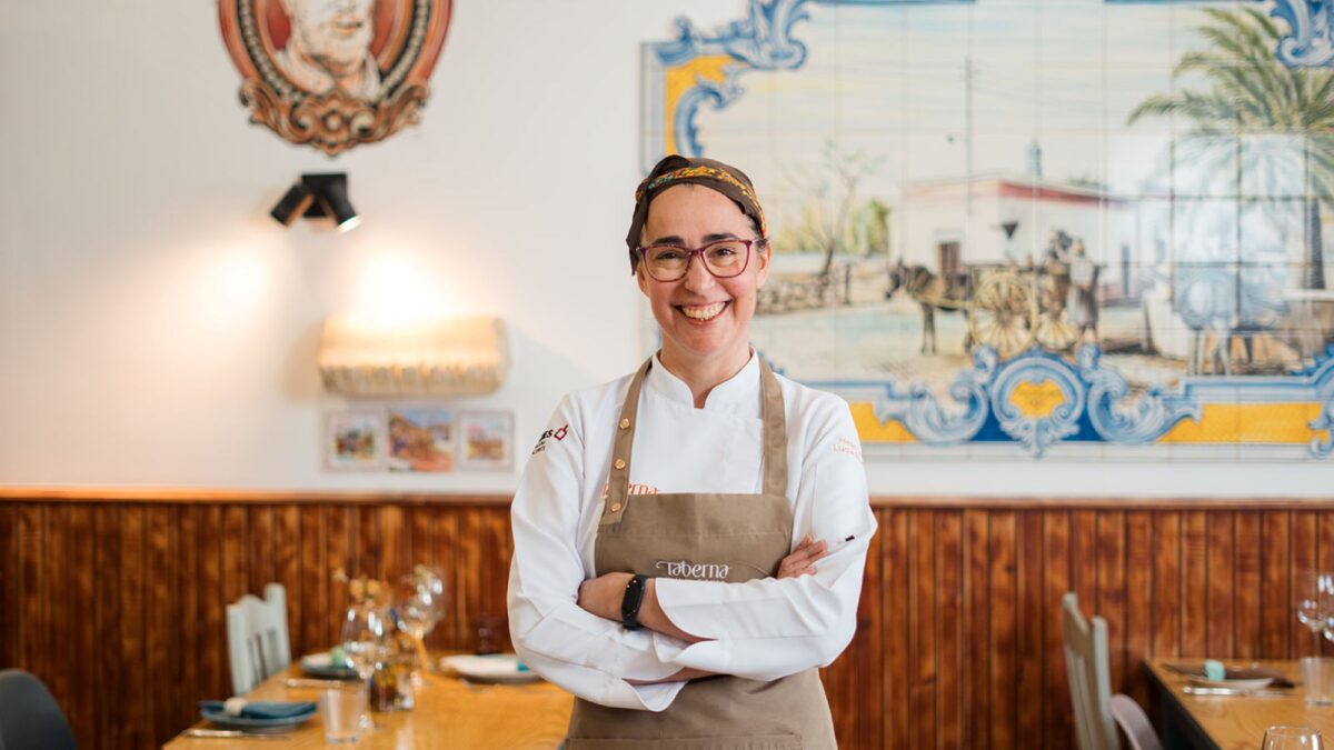 Luís Pato e chef Lucia Ribeiro em jantar vínico
